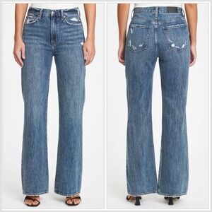 Pistola Stevie High Rise Relaxed Flare, Size 25